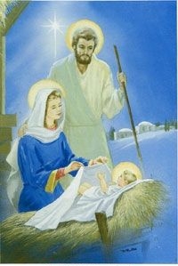 1 left - Nativity House Flag