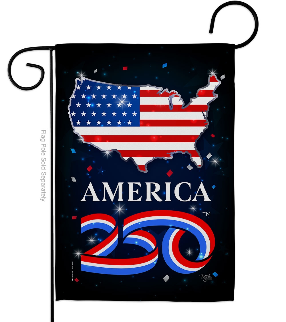 Celebration USA 250th Garden Flag