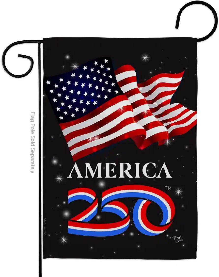 American USA 250th Garden Flag