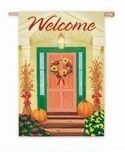 Fall Front Door Garden Flag