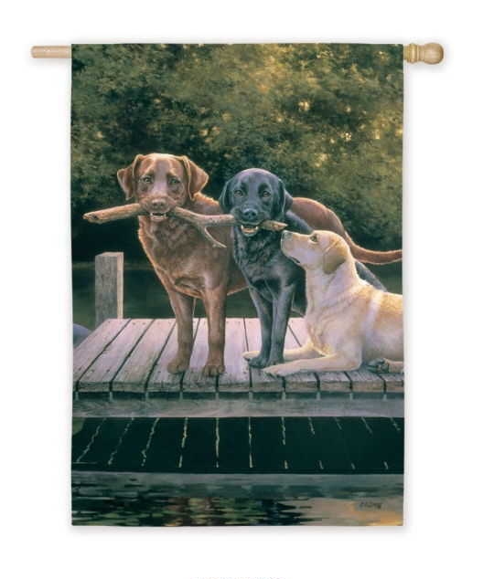 Dog Days House Flag