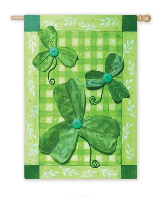Luck of the Irish House Flag - 1 left