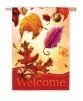 Falling Leaves Garden Flag