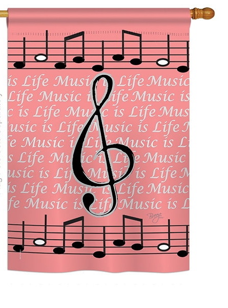 Music is Life House Flag