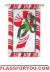 Candy Cane House Flag