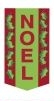 last 1- Applique Noel House Flag