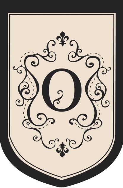 Monogram "O" Estate Flag - 1 left