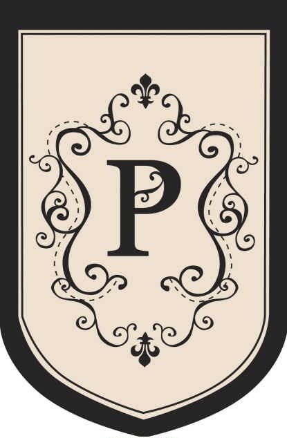 Monogram "P" Estate Flag - 1 left