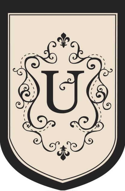 Monogram "U" Estate Flag - 1 left