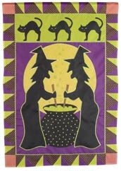 Wonderfully Witchy Large Stitchworks Flag