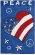 Retro America House Flag