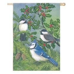 Feathered Friends Garden Flag