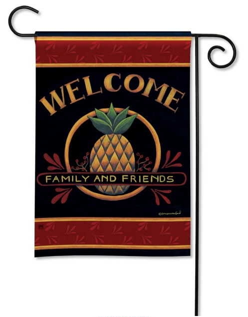 Welcome Pineapple Garden Flag - 2 left