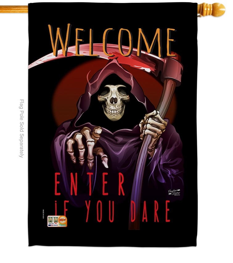 Enter If You Dare House Flag