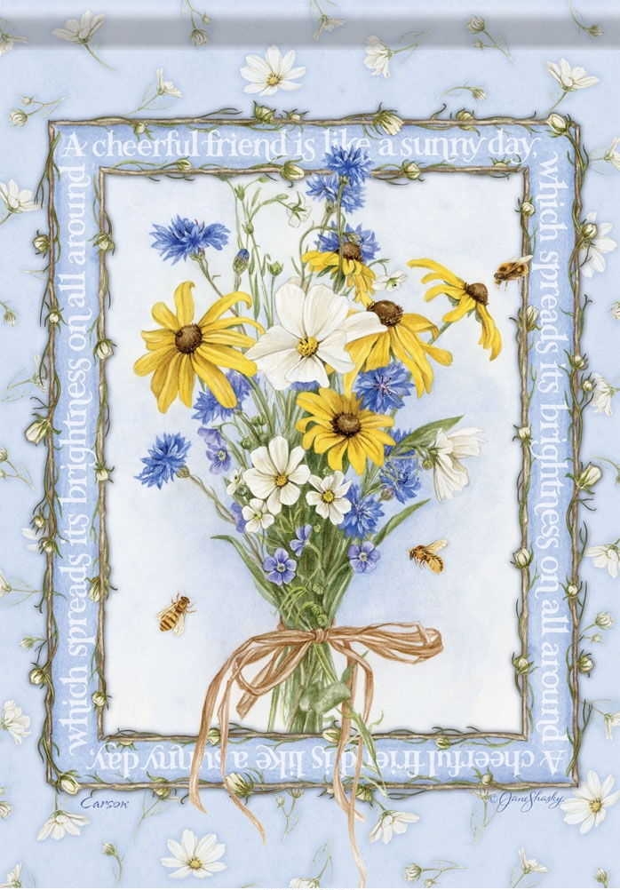 Wildflowers House Flag