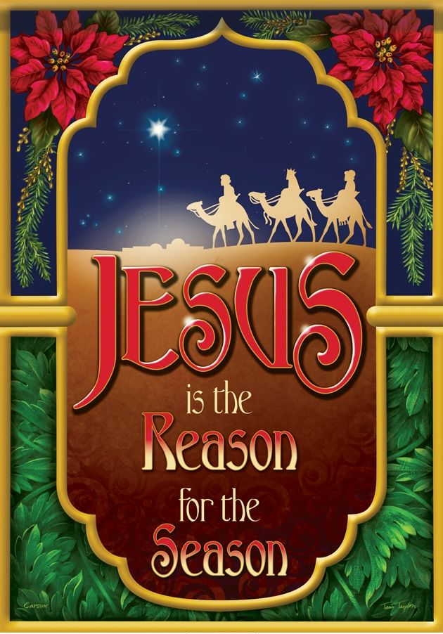 Jesus Is The Reason House Flag