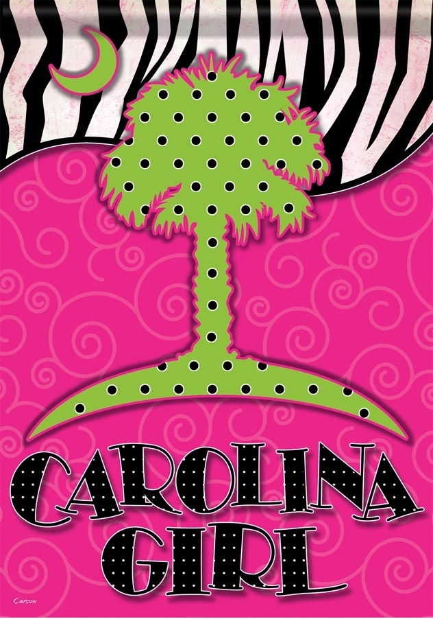 Carolina Girl Garden Flag