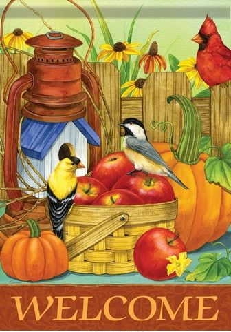 Autumn Display Garden Flag