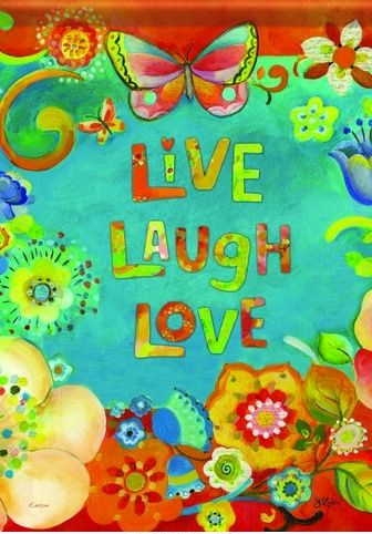 Colorful Inspirations Garden Flag