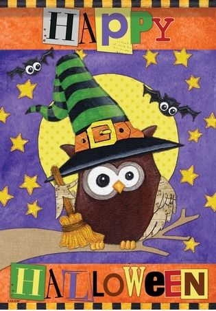 Happy Halloween Owl House Flag