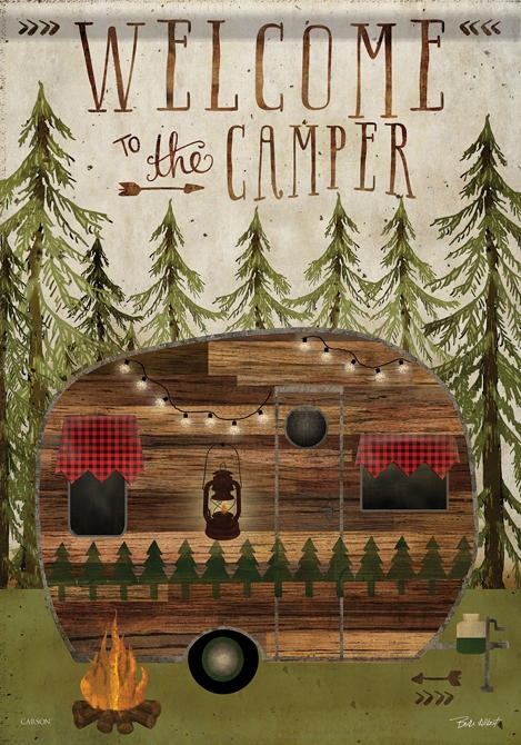 Welcome to the Camper Garden Flag