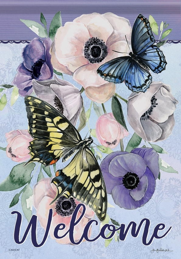 Butterfly Collection Garden Flag