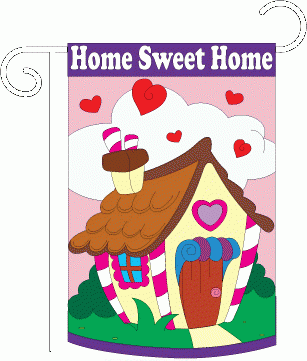 Home Sweet Home Garden Flag