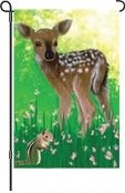 Babes In The Woods Garden Flag