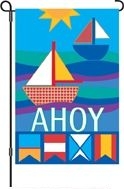 Ahoy Garden Flag - 1 left