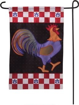 Rooster Italiano Garden Flag - 1 left