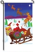 Holiday Cheer Garden Flag