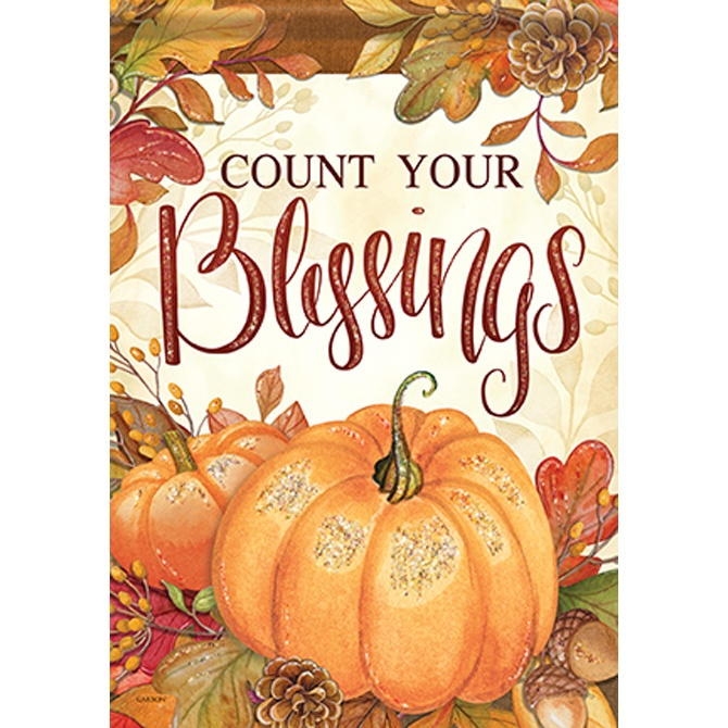 Count Your Blessings House Flag