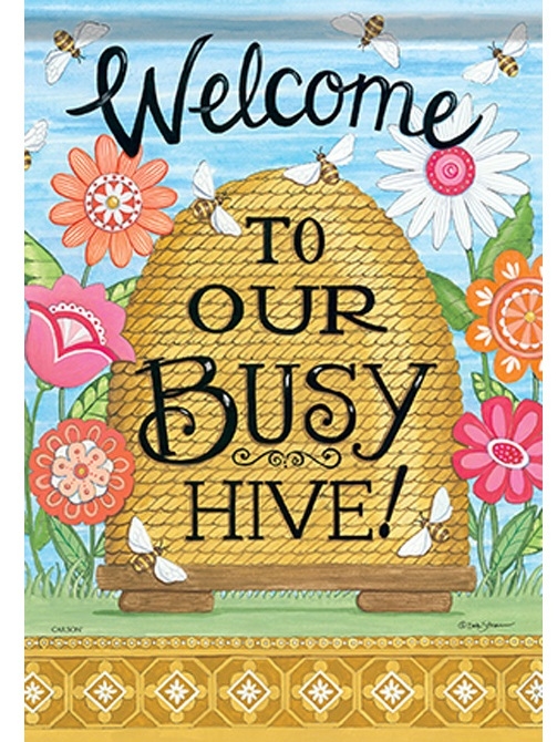 Busy Hive House Flag