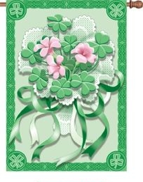 Celtic Shamrock House Flag - 1 left