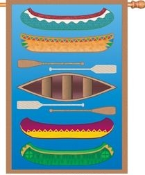 Paddle Boarder House Flag