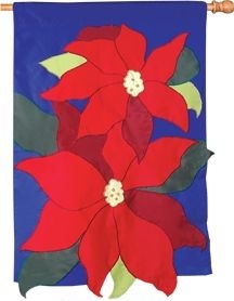 Poinsettia House Flag
