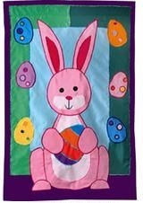 Easter Bunny Garden Flag - 1 left
