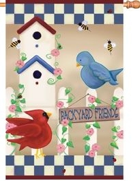 Last one ! - Backyard Friends House Flag