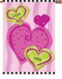 1 left - Hugs & Kisses House Flag