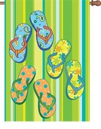 Summer Flip Flops House Flag - 1 left