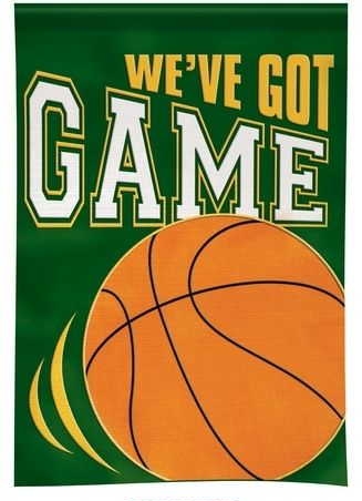 We've Got Game Applique Garden Flag