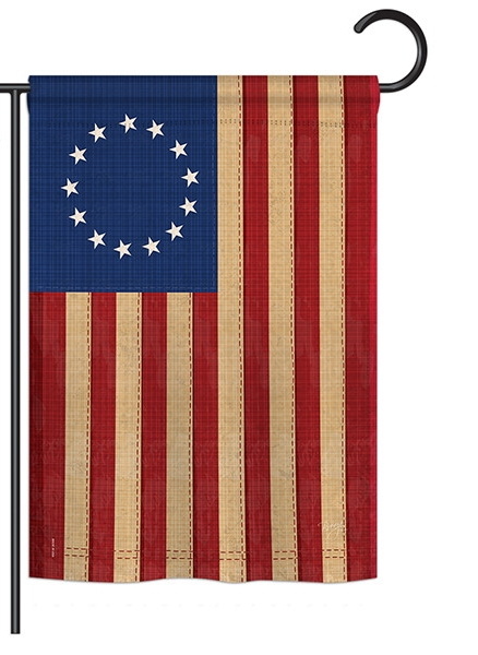 Betsy Ross Vintage Garden Flag