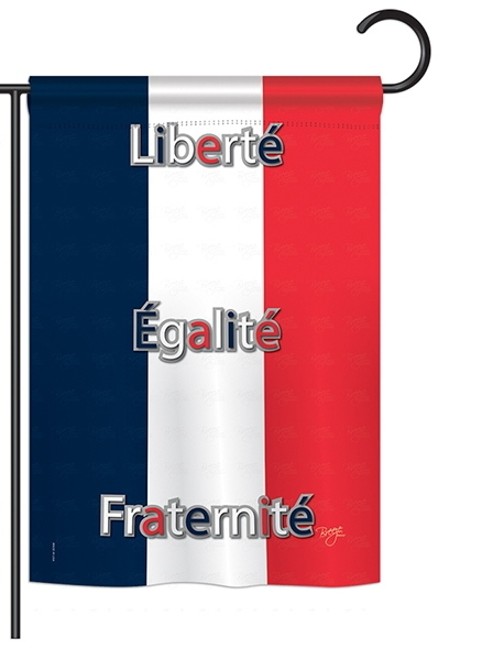 France Garden Flag