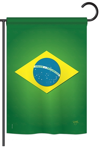 Brazil Garden Flag