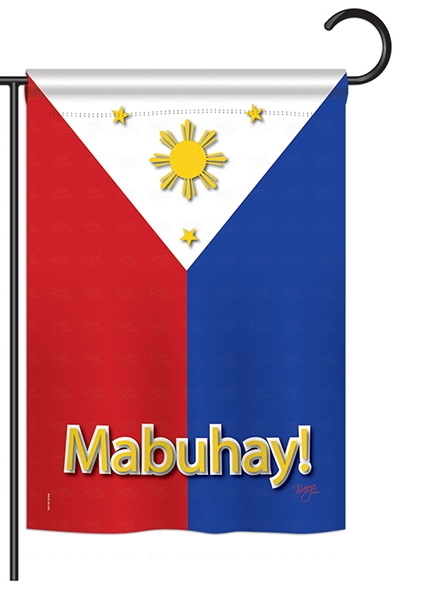 Philippines Garden Flag