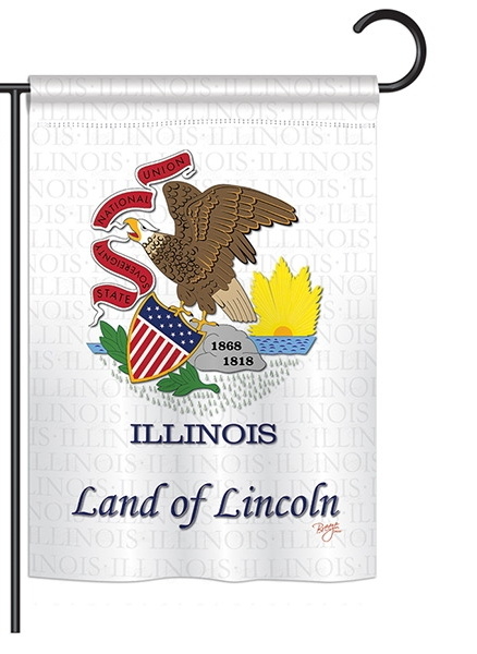 Illinois Garden Flag