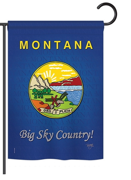 Montana Garden Flag