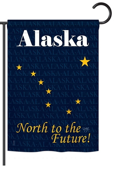 Alaska State Garden Flag