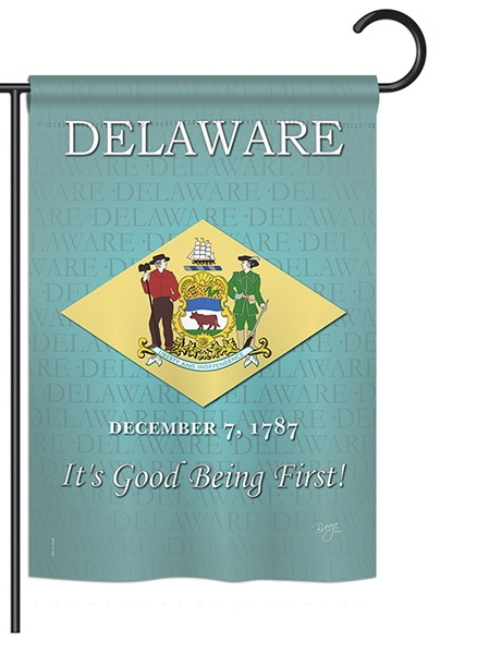 Delaware Garden Flag
