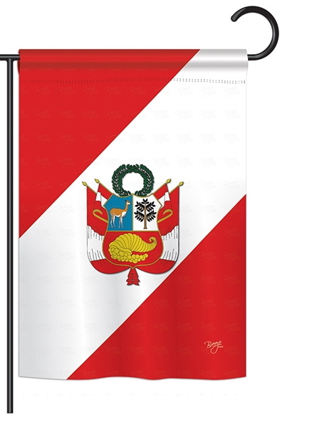 Peru Garden Flag